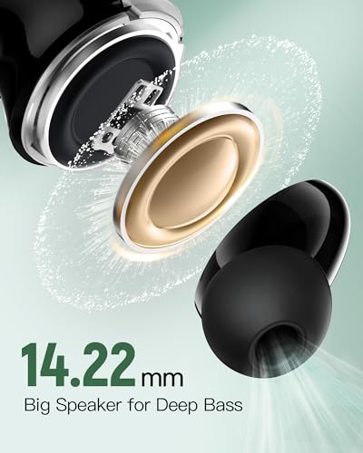 Wireless Earbuds Bluetooth 5.3 In-ear with Wireless Charging Case LED Power Display J3656