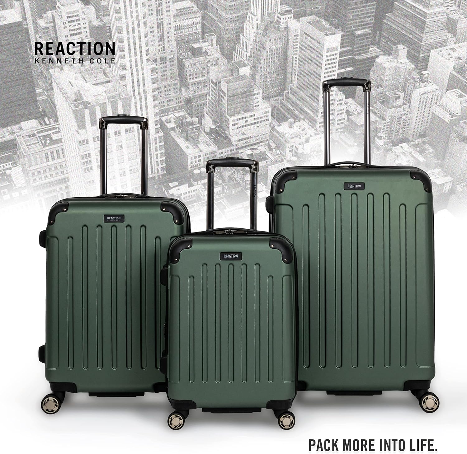 ABS Expandable 8-Wheel Upright, 28-Inch Checked E992
