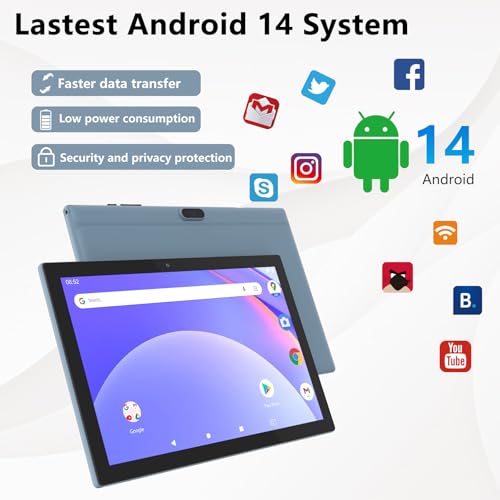 10 Inch 8GB RAM 64GB ROM 1TB Expandable Tablet I160332