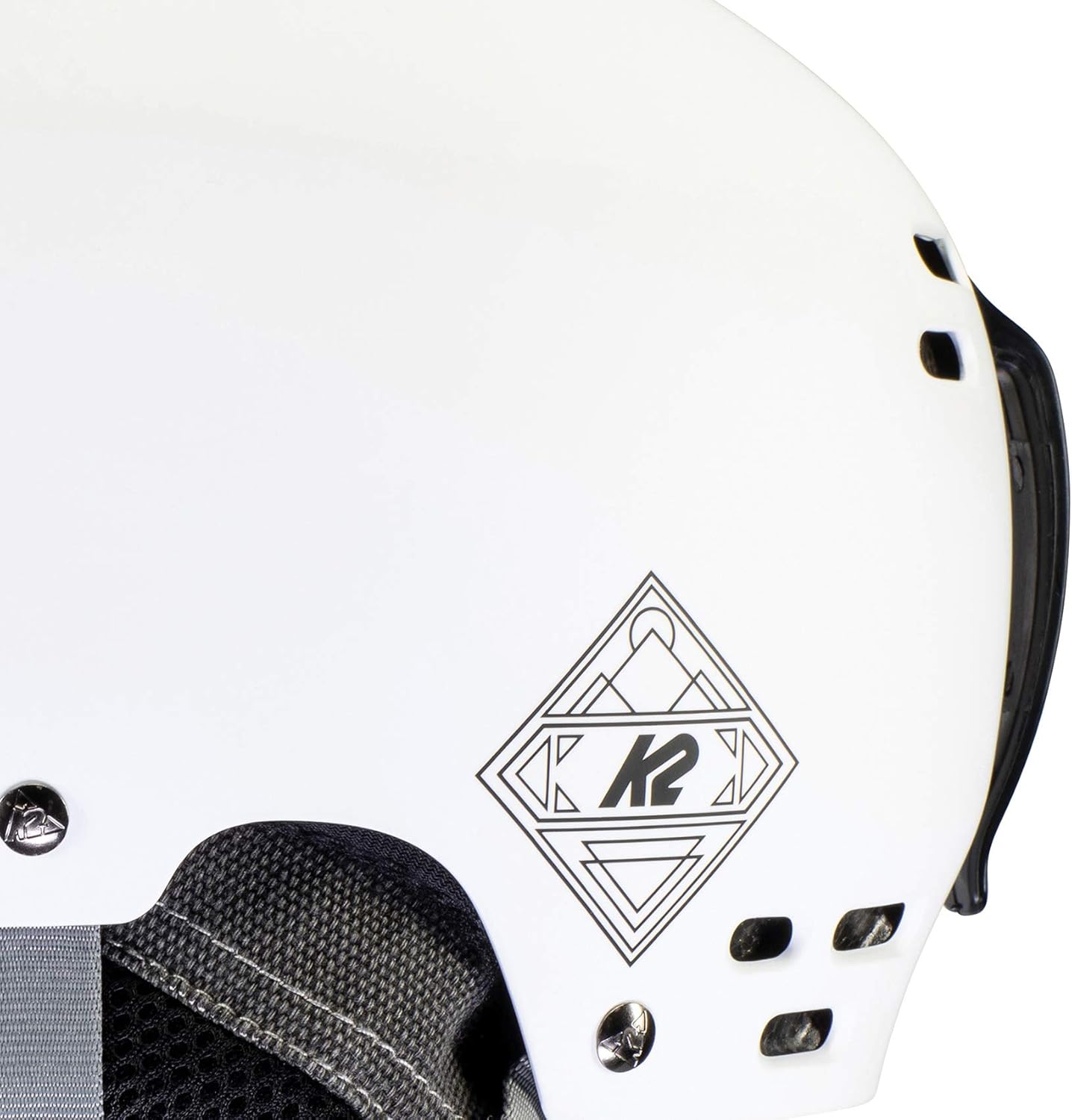 White Large/X-Large Ski Helmet B98486