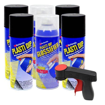 Black Rim Kit 4 Aerosol Cans 2 Aerosol Cans Glossifier 1 Cangun V30151