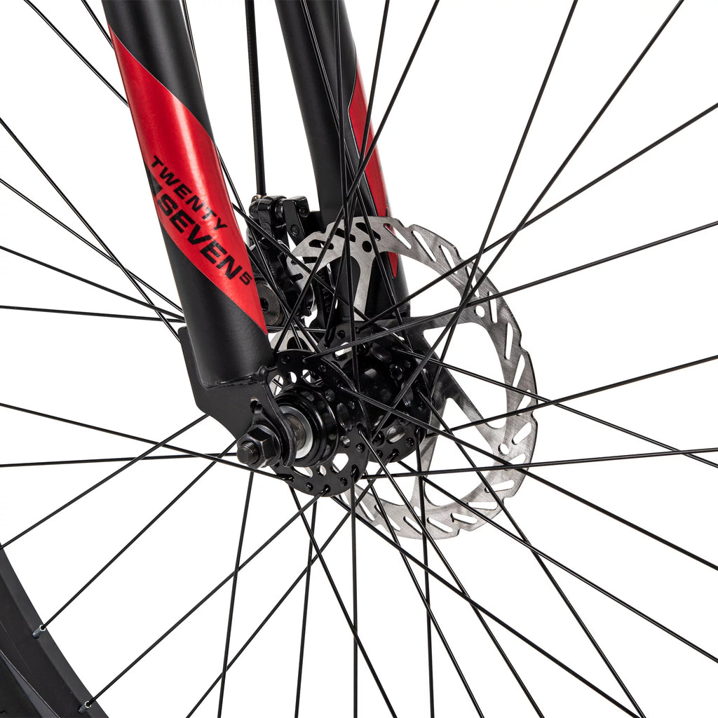 Black and Red 27.5 in. Mountain Bike Y463157