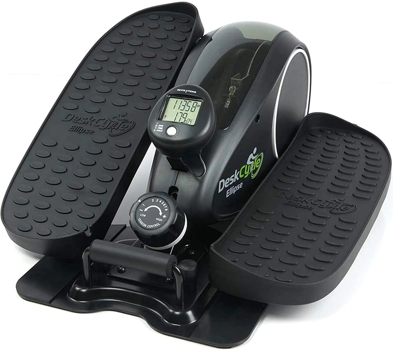 Black Compact Under Desk Elliptical Machine N169897