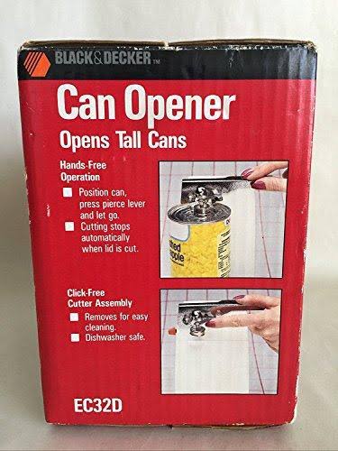 White Countertop Electric Can Opener I38354
