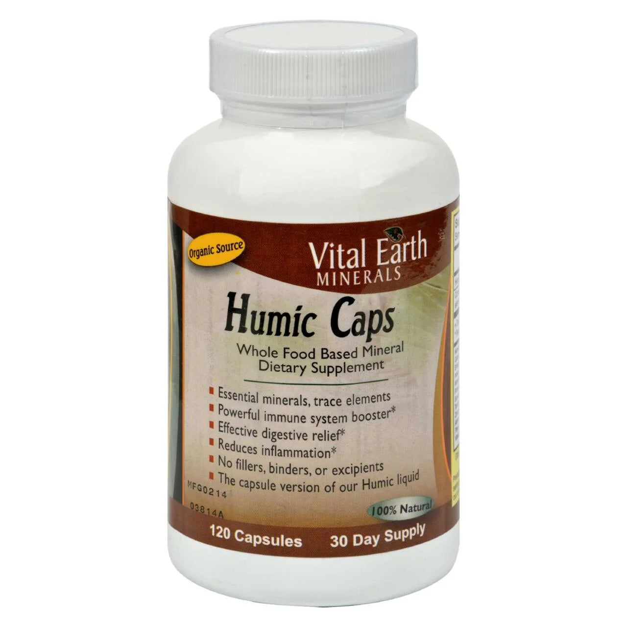 120 Capsules Humic Caps S43758