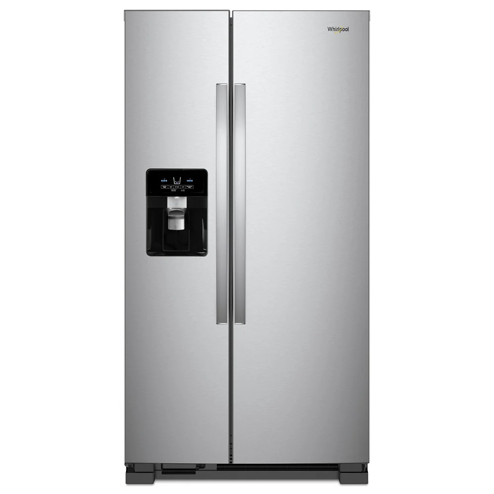 33" Wide 21 Cu. Ft. Side By Side Refrigerator H634