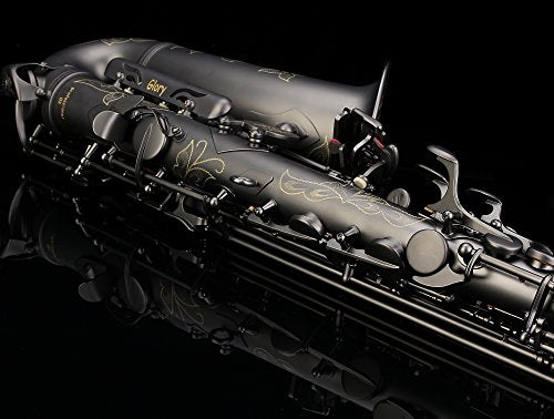 Black Lacquer E Flat Alto Saxophone with Case T416634