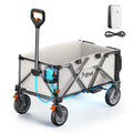 Collapsible Garden Wagon Cart 176 lbs with Adjustable Handle I558