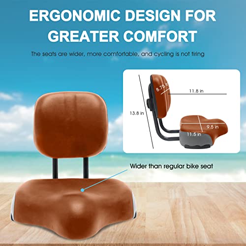 Oversized Bike Saddle with Backrest S938540