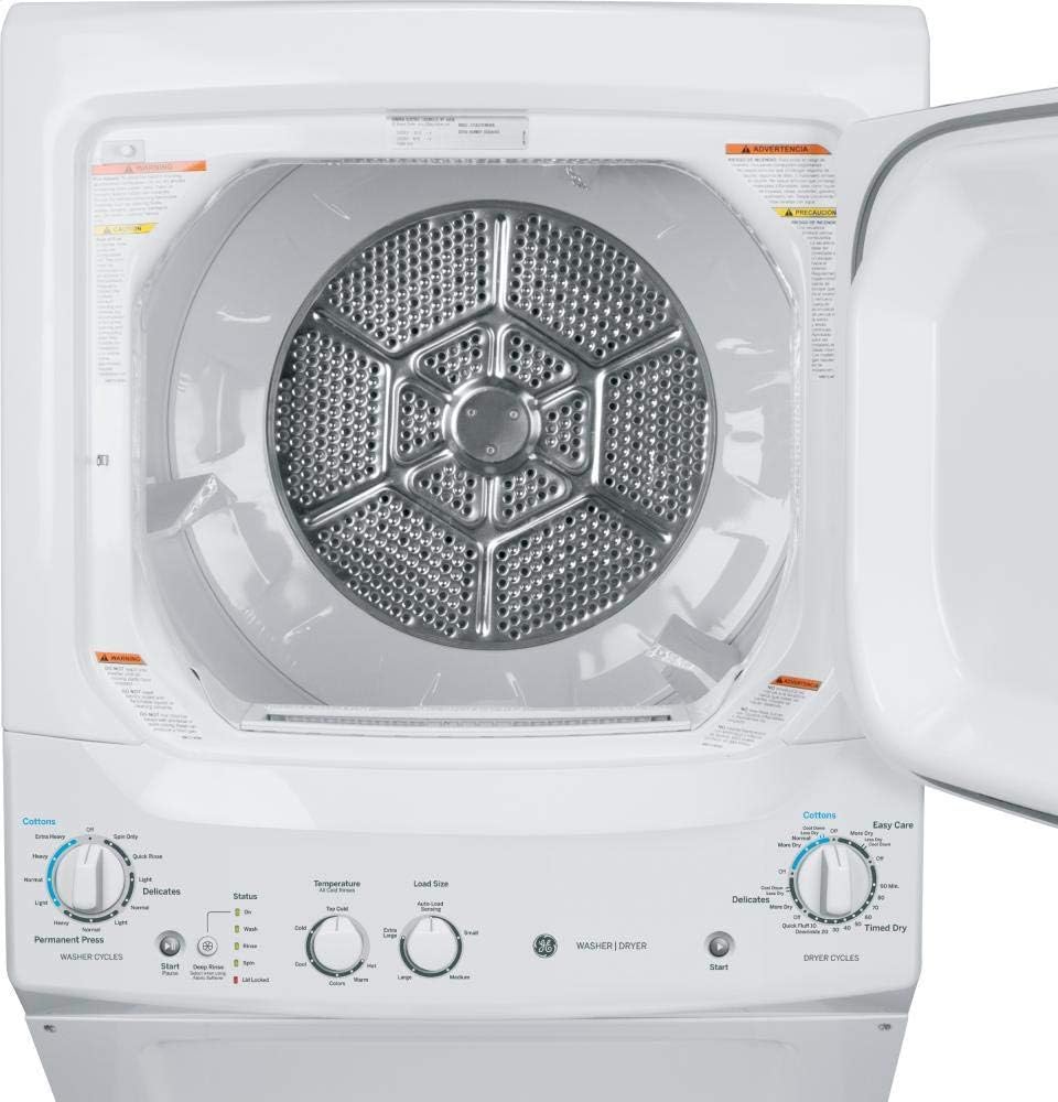White 27" Unitized Washer and Electric Dryer X4510