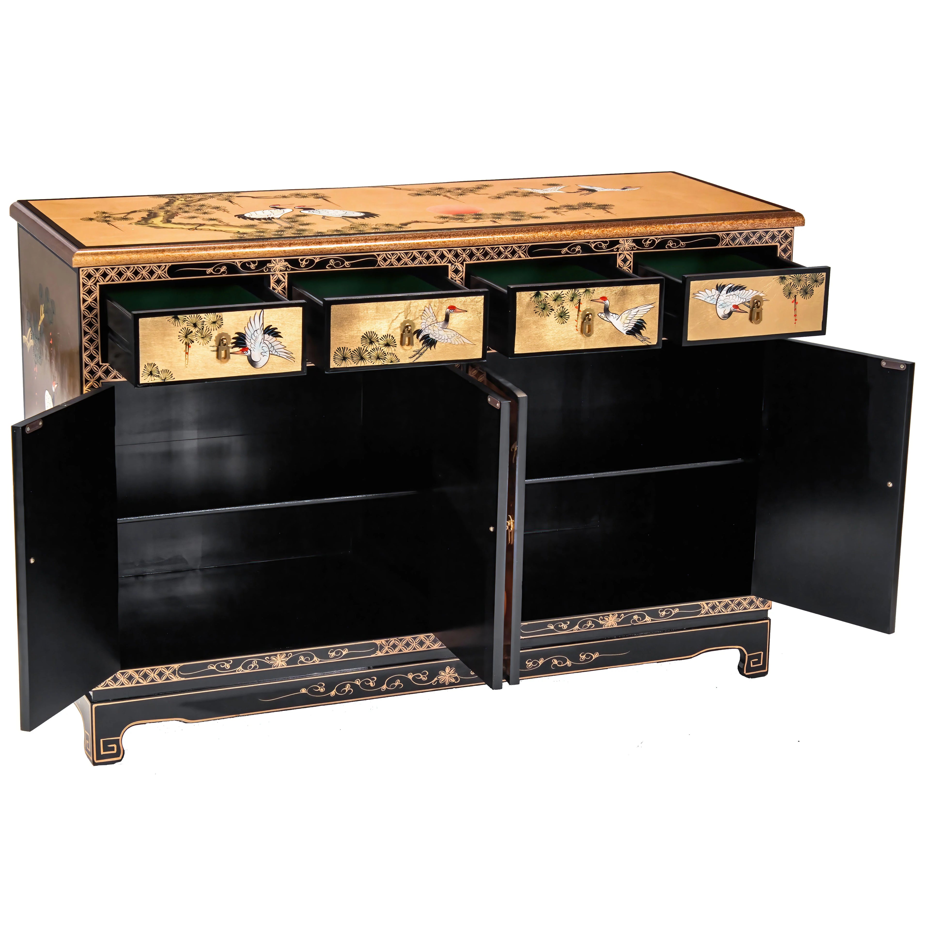 Gold Lacquer Sideboard E609