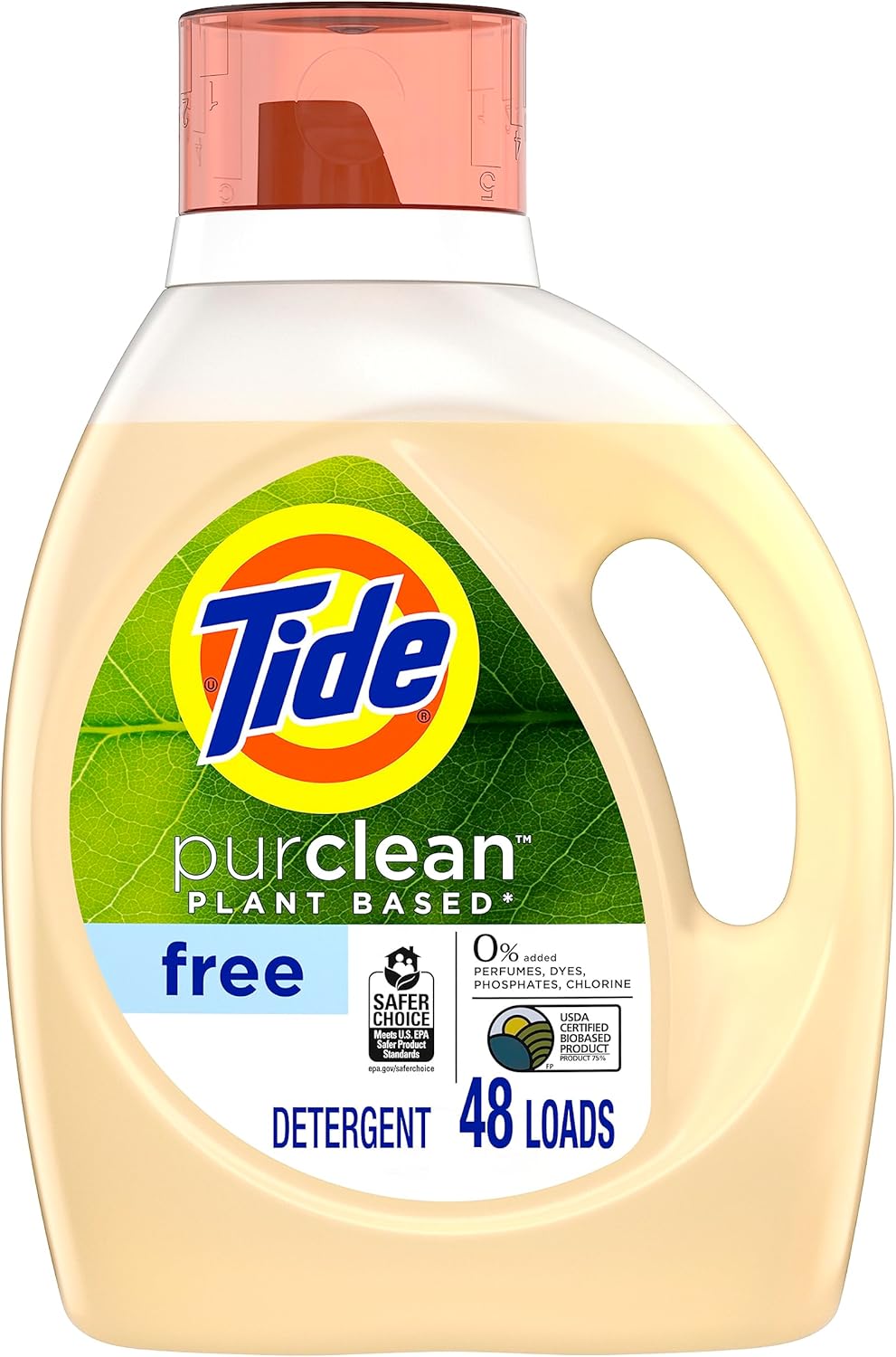 Unscented Liquid Laundry Detergent, 69 fl oz, 48 loads E557