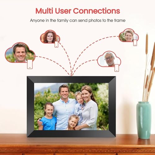 10.1 Inch WiFi Digital Picture Frame with 32GB Memory C308