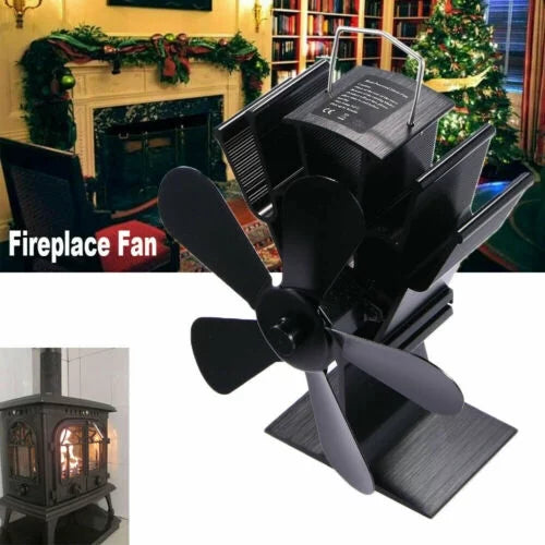 5 Blades Fireplace Fan T901968