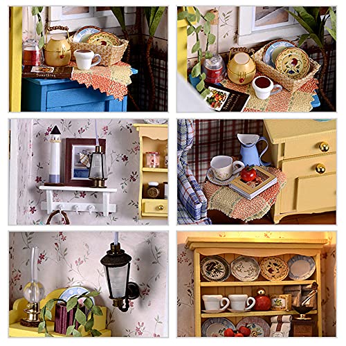 Dollhouse Miniature with Furniture Kit V727951