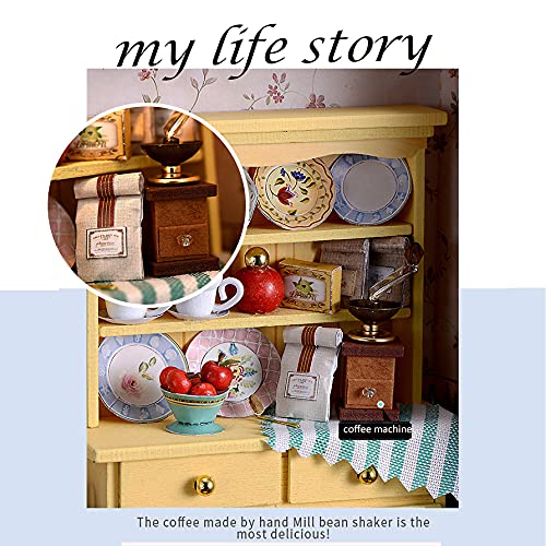 Dollhouse Miniature with Furniture Kit V727951