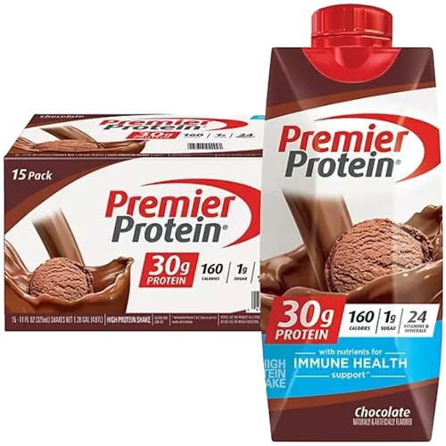 Variety Pack of Protein Shake, 11 Fl Oz, Case of 15 R89037