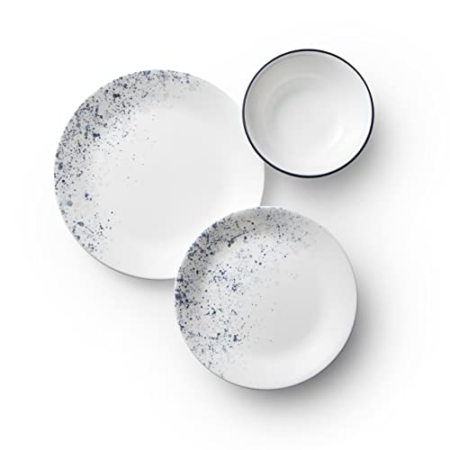18-Piece Triple Layer Glass Dinnerware Set F16001
