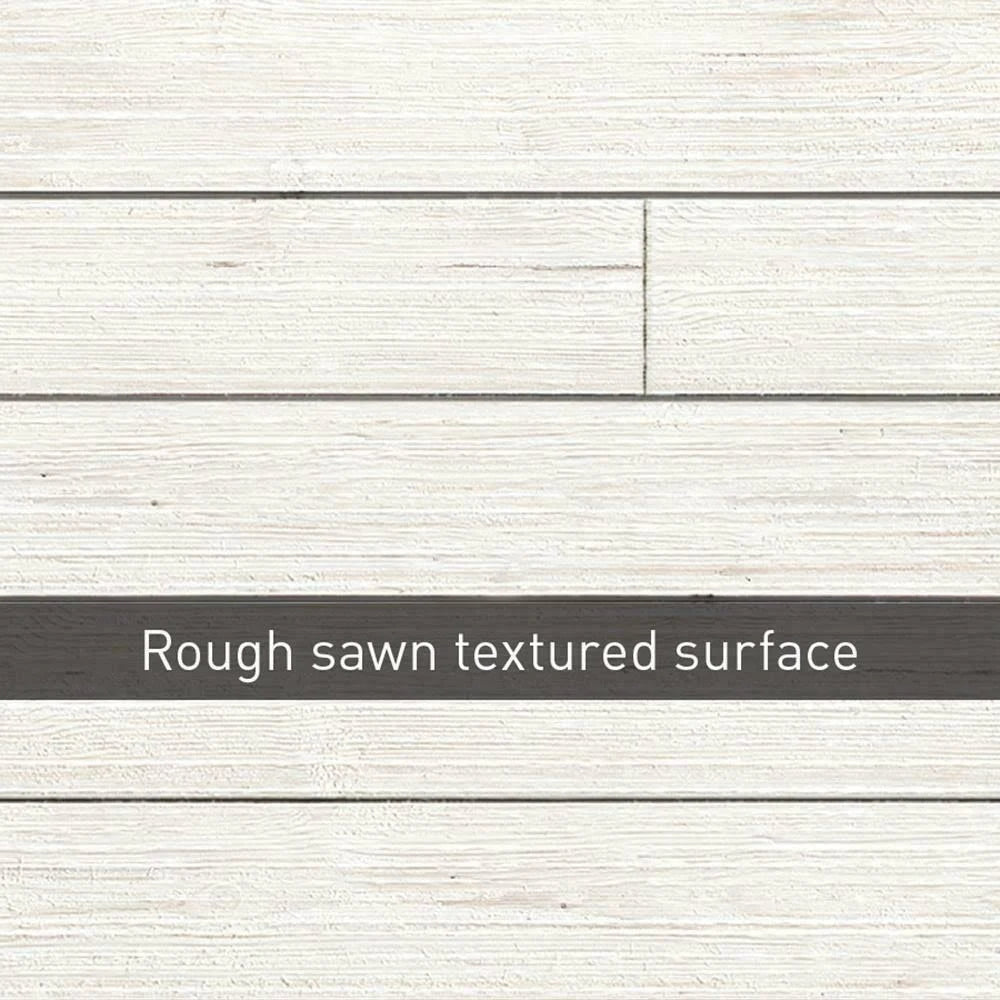 1 in. x 6 in. x 8 ft. White Shiplap Pine Board (6-Pack) Z771