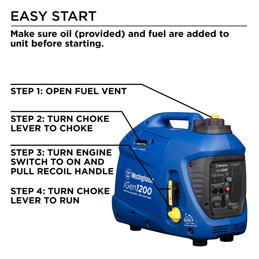 Portable Inverter Generator L596