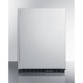 Built-in undercounter commercial refrigerator with SS interior and door X742043