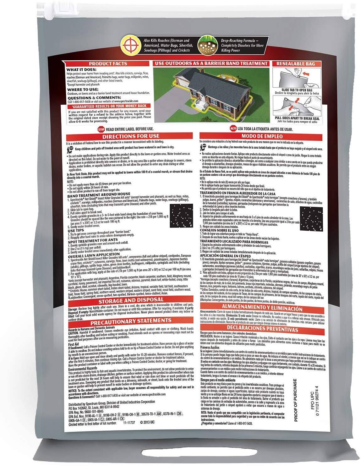 3-Pound Ant Barrier Granules, Case Pack of 4 J821