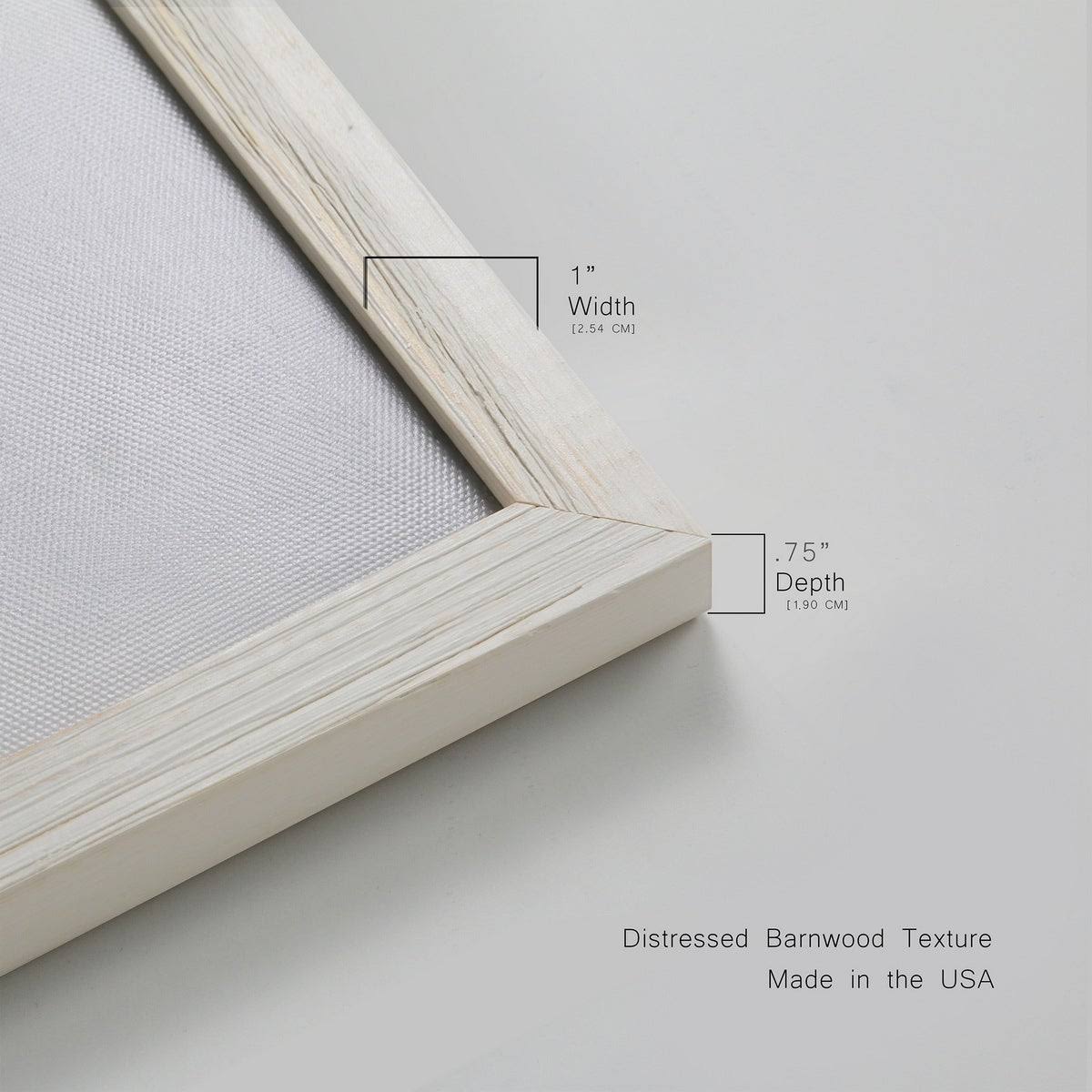 Premium Framed Canvas - 34.5x34.5 - Maple L4279