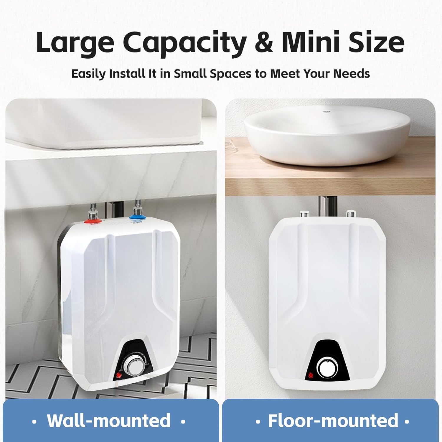 8L 1500W Electric Water Heater I32914