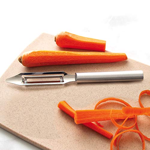 7 Stainless Steel Kitchen Knives Starter Gift Set with Brushed Aluminum Q7136