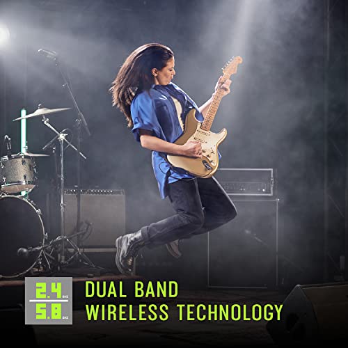 Dual Band Digital Wireless Microphone System with Handheld & Lavalier Mics L86965