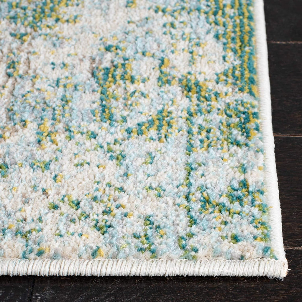 Green & Blue Runner Rug P67887