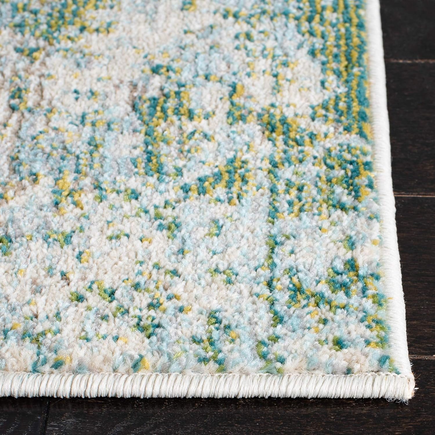 Green & Blue Runner Rug P67887