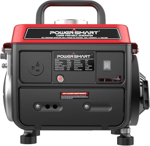 2500-Watt Gas Powered Portable Inverter Generator with CO Sensor V8117