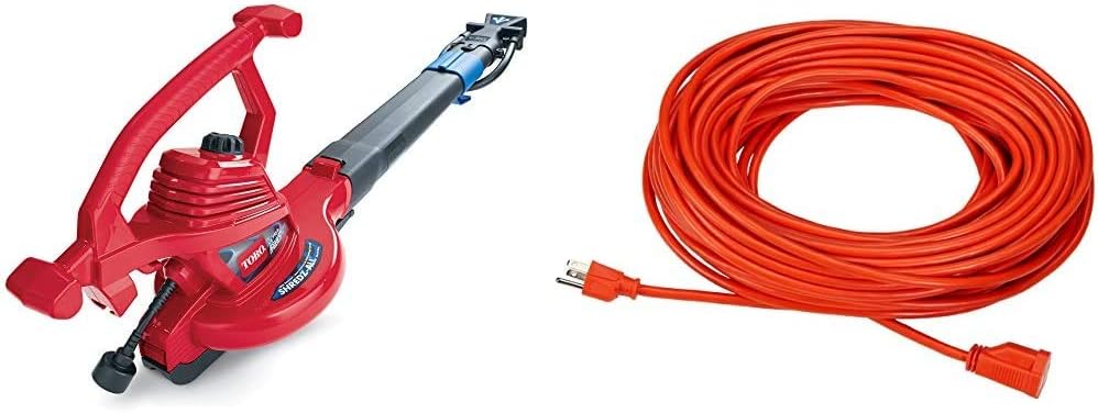 Leaf Blower Vacuum, Variable-Speed, 12 amp J74060