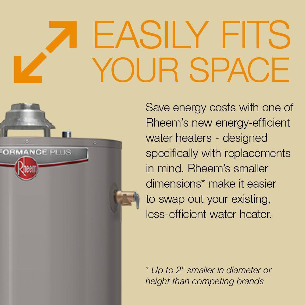 50 gal. Tall Natural Gas Tank Water Heater D8361