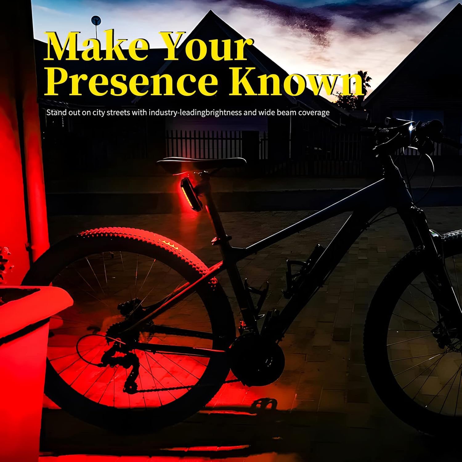 Rechargeable LED Bike Tail Light R699404