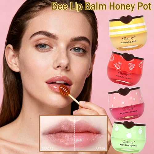 6 PCS Honey Lip Balm Mask P5678