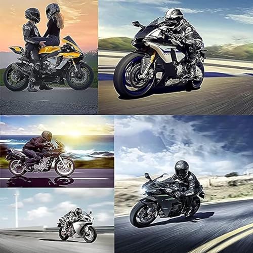 Full Face Motorcycle Helmet with HD Visor D91333