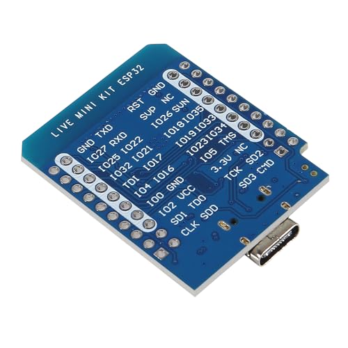 5PCS Type C D1 Mini ESP32 ESP-WROOM-32 CP2104 WLAN WiFi Bluetooth IoT Development Board M29478