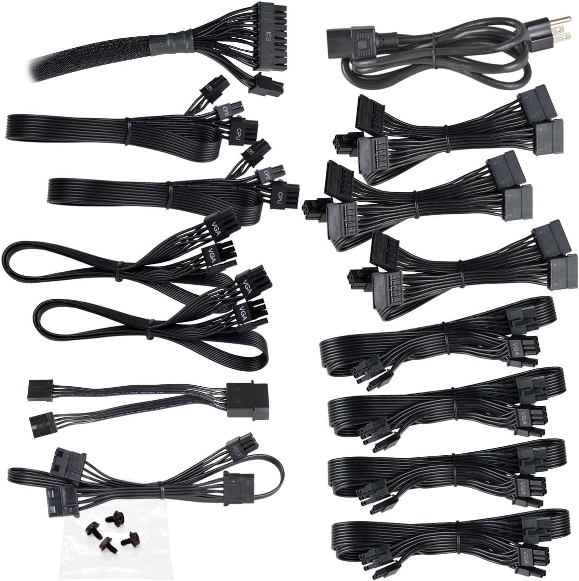 1000W 80+ Gold Semi Modular Power Supply Q160