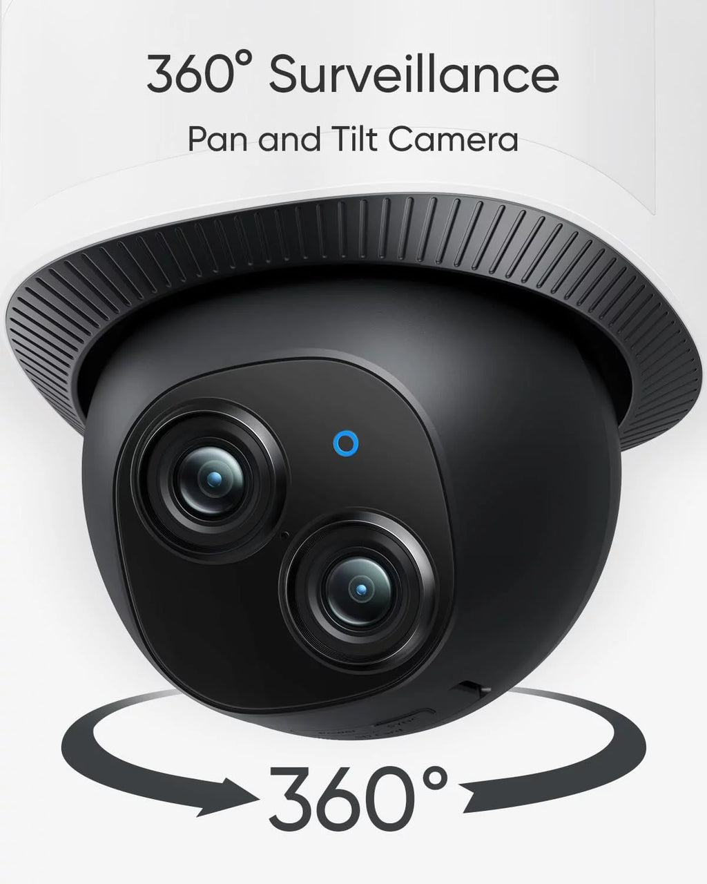Floodlight Camera, Wired Camera, 3K+2K Dual Camera, 360° Pan and Tilt, Dual-Band Wi-Fi, Local Storage P475