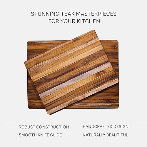 Extra Large Wood Cutting Board with Grip Handles B531212