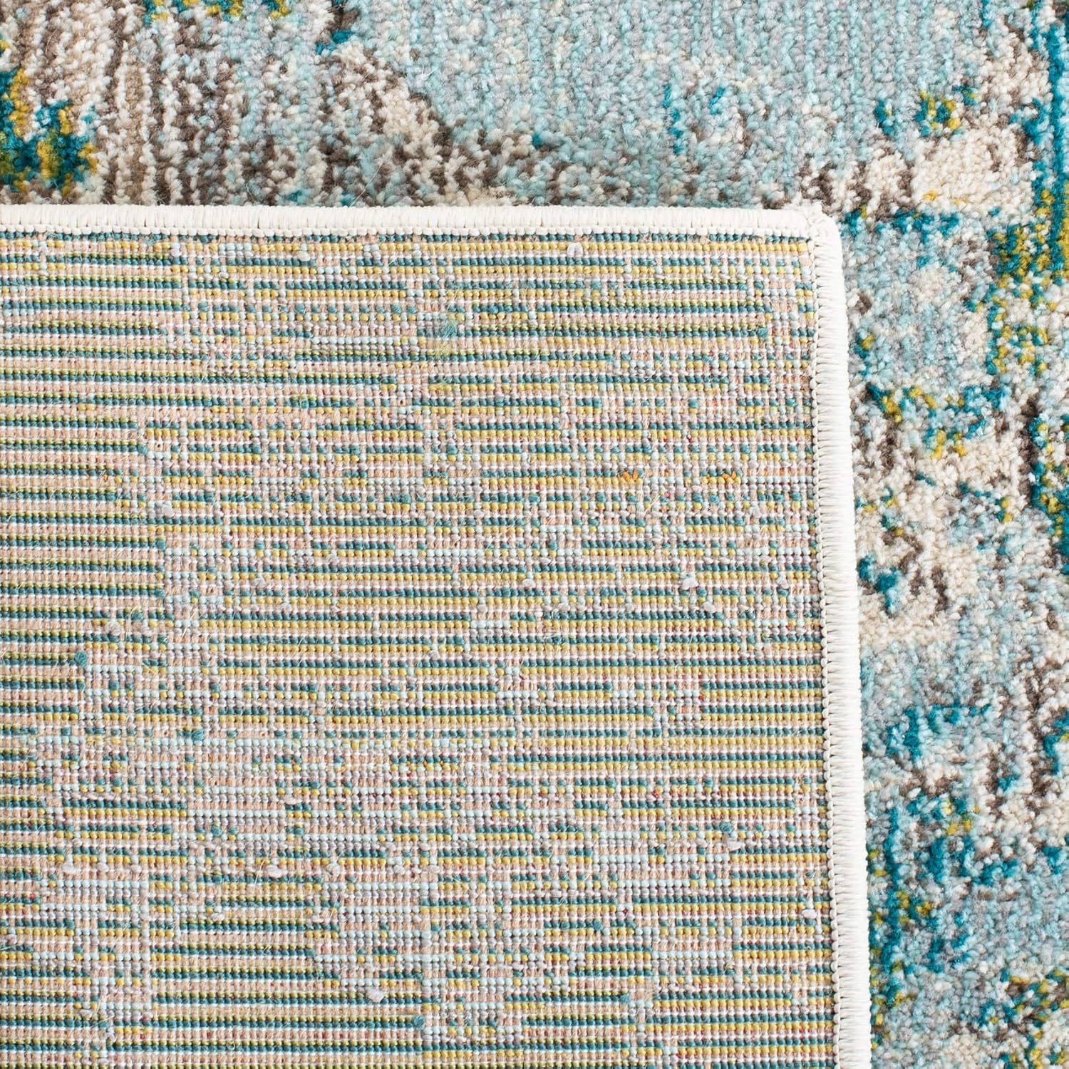 Green & Blue Runner Rug P67887