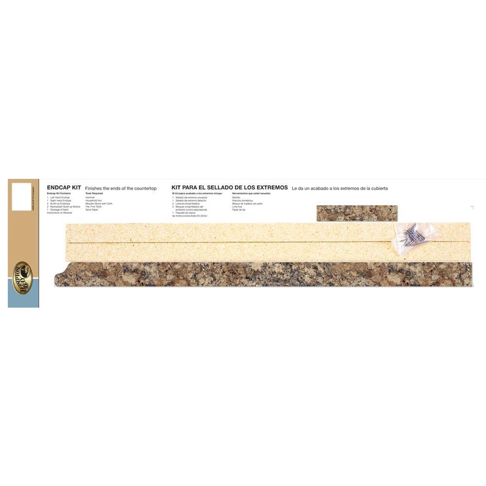 8 ft. Laminate Countertop Kit with Left Miter C7361