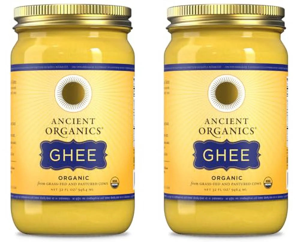 32 Fl Oz 2-Pack Organic Grass-Fed Ghee Butter Q92517