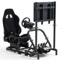 Racing Sim Cockpit with TV Stand & Seat N459857