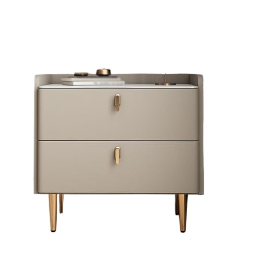 double layer minimalist bedside cabinet V5196