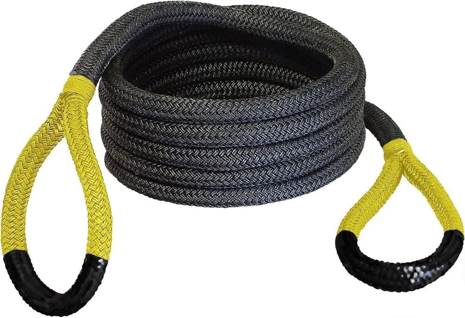 Off-Road Kinetic Recovery Rope 5/8 x 20 ft. 14000 Lb. Yellow Black K232