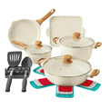 14-Piece Cast Aluminum Nonstick Cookware Set U8212