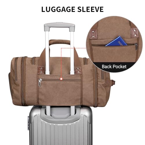 Canvas Weekender Travel Bag F178284